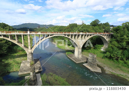 旧秩父橋　秩父のアニメの聖地　二代目の秩父橋 118803430