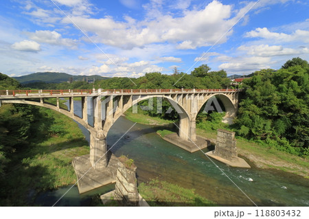 旧秩父橋 秩父のアニメの聖地 二代目の秩父橋 旧秩父橋 秩父のアニメの聖地 二代目の秩父橋 118803432