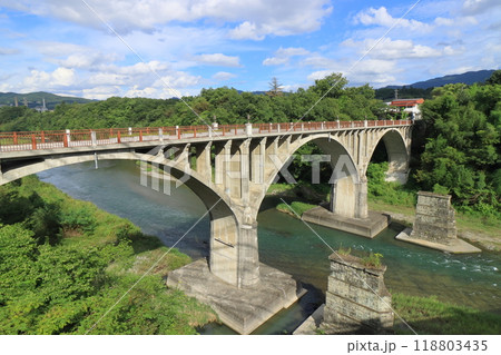 旧秩父橋 秩父のアニメの聖地 二代目の秩父橋 旧秩父橋 秩父のアニメの聖地 二代目の秩父橋 118803435