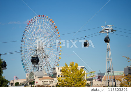横浜のロープウェイ 118803891