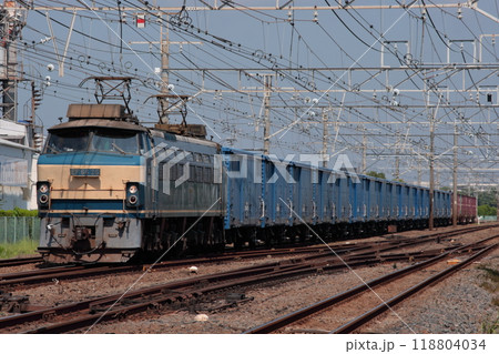 EF66-26号機牽引の紙輸送貨物列車(3461列車)_2009/8/28撮影 EF66-26号機牽引の紙輸送貨物列車(3461列車)_2009/8/28撮影 118804034