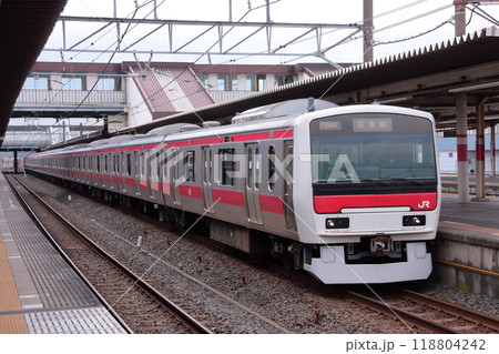 全国的に珍しい連接構造を持つ通勤型電車E331系電車_2010/5/30撮影 全国的に珍しい連接構造を持つ通勤型電車E331系電車_2010/5/30撮影 118804242