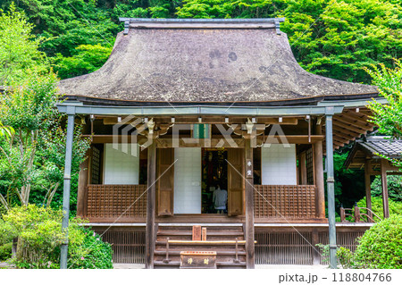 京都市左京区大原草生町 寂光院(平家物語ゆかりの尼寺) 本堂 京都市左京区大原草生町 寂光院(平家物語ゆかりの尼寺) 本堂 118804766