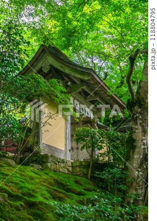 京都市左京区大原草生町 寂光院(平家物語ゆかりの尼寺) 山門 京都市左京区大原草生町 寂光院(平家物語ゆかりの尼寺) 山門 118804795