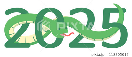 2025年 巳年 2025年 巳年 118805015