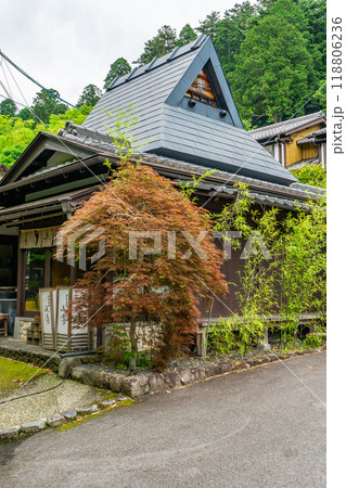 京都市左京区大原草生町　大原山荘　足湯カフェ 118806236