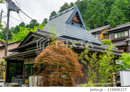 京都市左京区大原草生町　大原山荘　足湯カフェ 118806237