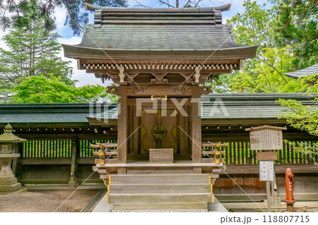 岐阜県高山市桜町 櫻山八幡宮 末社 照前神社 岐阜県高山市桜町 櫻山八幡宮 末社 照前神社 118807715