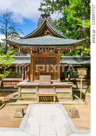岐阜県高山市桜町　櫻山八幡宮　末社　天満神社 118807717