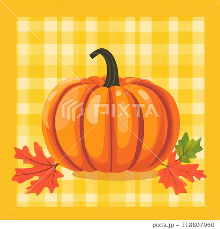 Pumpkin autumn leaves. High quality photo Pumpkin autumn leaves. High quality photo 118807960