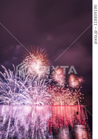 「箱根芦ノ湖オータム花火フェスティバル」花火 118809190