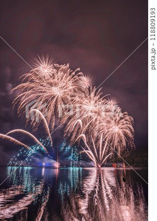 「箱根芦ノ湖オータム花火フェスティバル」花火 118809193