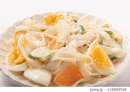 ふし麺　サラダ（マヨネーズ和え） 118809596