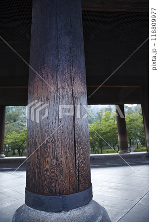 南禅寺三門の柱1 南禅寺三門の柱1 118809977