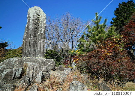 宮路山の紅葉景色 118810307