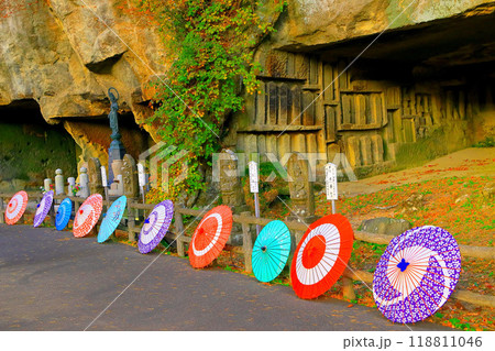 カラフルな和傘 カラフルな和傘 118811046