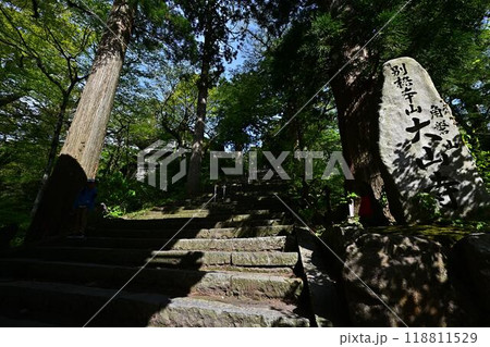 新緑の大山寺 新緑の大山寺 118811529