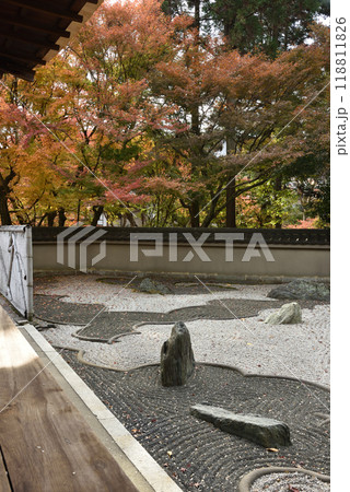 東福寺塔頭　龍吟庵　国宝方丈から見る龍の庭(西庭) 118811826