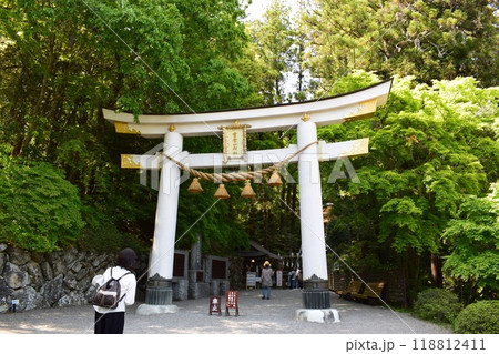 寶登山神社　二の鳥居 118812411