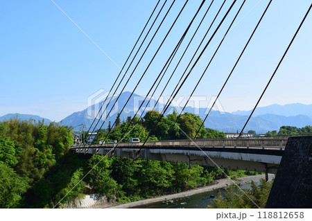 荒川にかかる旧秩父橋 荒川にかかる旧秩父橋 118812658