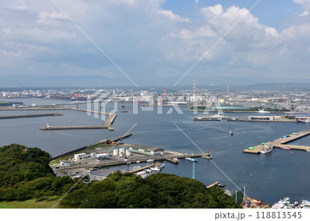 東日本大震災からの復興が進むいわき小名浜港 東日本大震災からの復興が進むいわき小名浜港 118813545