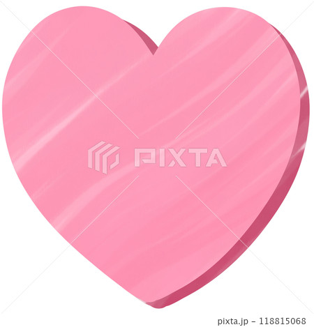 minimal pink heart	 118815068