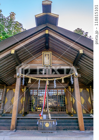岐阜県高山市神田町　飛騨総社（惣社）　拝殿 118815101