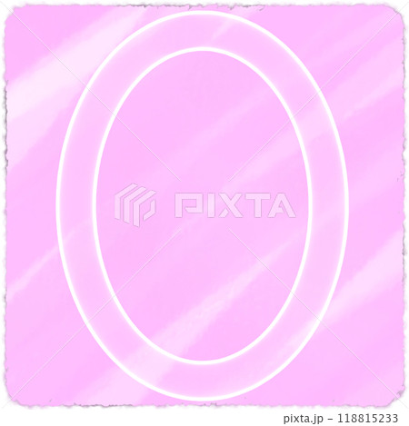 Transparent white number zero on a watercolor background	 118815233