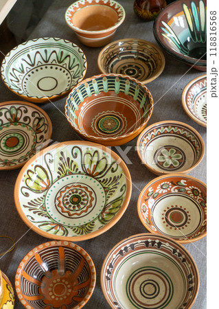 Ukrainian ceramics. Painting of plates. Ukrainian ceramics. Painting of plates. 118816568
