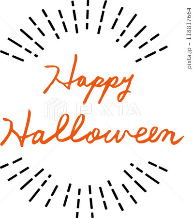 Happy Halloween ハッピーハロウィン 筆記体 英文字 Happy Halloween ハッピーハロウィン 筆記体 英文字 118817664