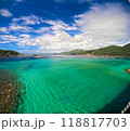 絶景：高知県柏島の青い海 118817703