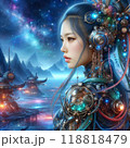 AIで表現した近未来のアンドロイド 118818479