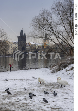 Charles bridge, Prague, Central Bohemia, Czech Republic Charles bridge, Prague, Central Bohemia, Czech Republic 118819378