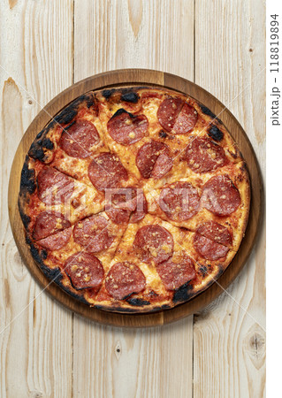 pepperoni pizza pepperoni pizza 118819894