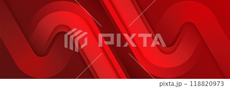 Abstract red geometric background. Colorful gradient geometric shapes creative design. Modern futuristic graphic. Suit for brochure, banner, cover, presentation, wallpaper, flyer, website Abstract red geometric background. Colorful gradient geometric shapes creative design. Modern futuristic graphic. Suit for brochure, banner, cover, presentation, wallpaper, flyer, website 118820973