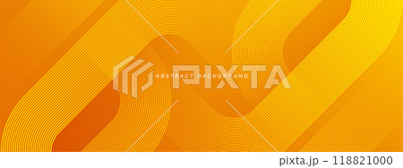 Orange and yellow gradient abstract background. Glowing geometric lines pattern. Modern texture design. Futuristic concept. Suit for brochure, banner, poster, cover, website, flyer Orange and yellow gradient abstract background. Glowing geometric lines pattern. Modern texture design. Futuristic concept. Suit for brochure, banner, poster, cover, website, flyer 118821000