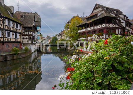 Petite France district. Strasbourg, France Petite France district. Strasbourg, France 118821007