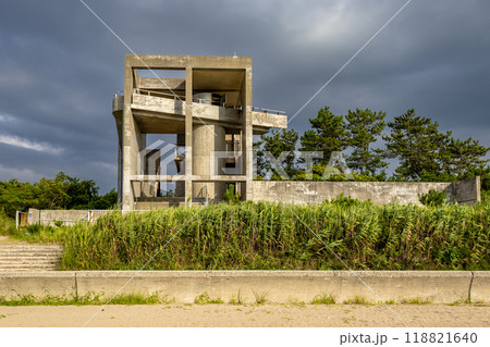 Mattou Seaside Park Observation Rest Area, built 1992 Hakusan City, Ishikawa, Japan 118821640