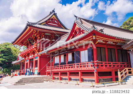 【神奈川県】鶴岡八幡宮（つるがおかはちまんぐう）・本宮（上宮） 118823432