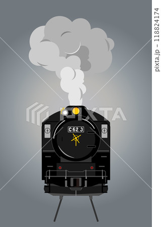 SL C62 3の壁紙イラスト SL C62 3の壁紙イラスト 118824174