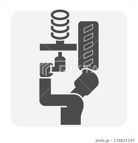 technician car icon technician car icon 118825145