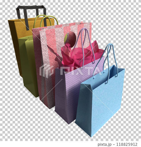 The Shopping bag for sale or advertising concept 3d rendering. 118825912