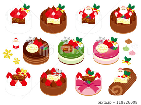 クリスマスケーキ 118826009