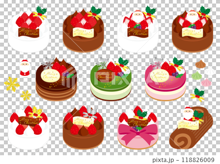 クリスマスケーキ 118826009