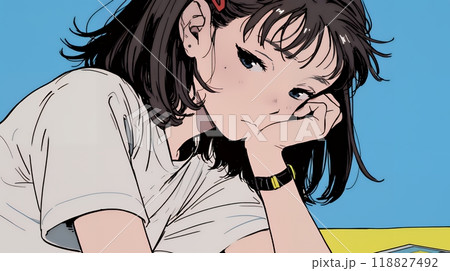登校拒否：学校に行きたくないと悩んでいる女子高生