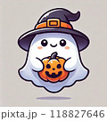 ハロウィンのおばけ 118827646