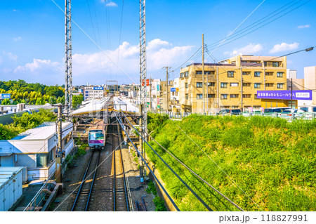 日本の横浜都市景観 9月・あざみ野駅などを望む=6日 日本の横浜都市景観 9月・あざみ野駅などを望む=6日 118827991
