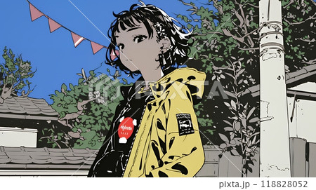 絶望：不安と絶望を感じている少女