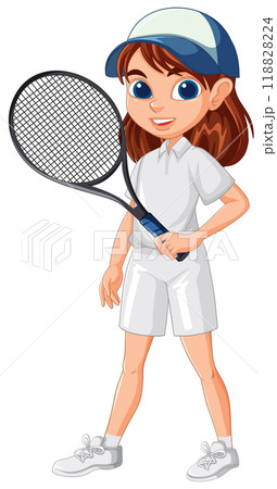 Young Tennis Player Ready to Play Young Tennis Player Ready to Play 118828224