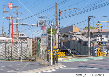 駅前風景　小田栄駅 118828518